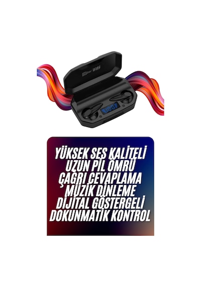 Tek Çhassasiyet Cevaplayabilen Akıllı Saat 5.2 Bluetooth Bağlantılı Kulaklık Yeni Nesil Najmaddin