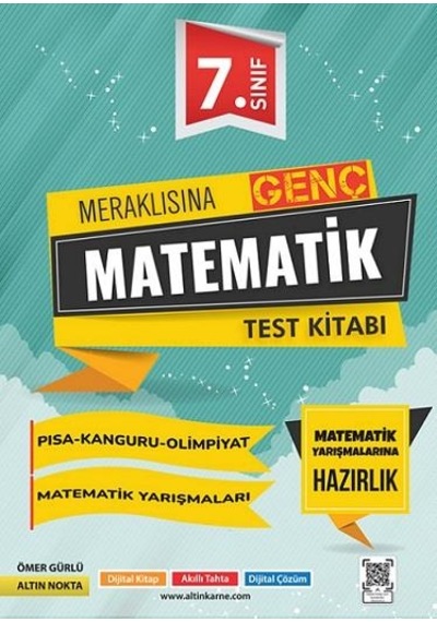 Altın Nokta Yayınları 7. Sınıf Matematik Olimpiyatlarına Hazırlık Seti 4 Kitap