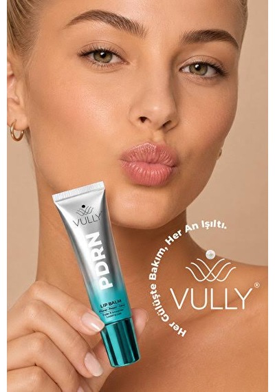 Vully Pdrn Glow Lip Balm Şeffaf, Cam Görünümlü Parlaklık Veren, Dolgunlaştırıcı Ve Onarıcı Dudak Bakım Balmı Pdrn