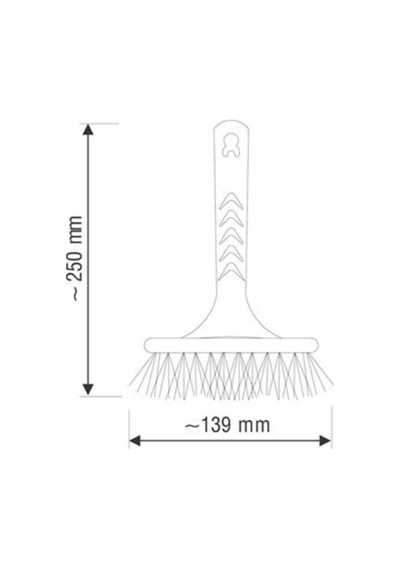 Fırça Ergonomik Tasarım Plastik Saplı Küvet Ve Lavabo Temizleme Yıkama Fırçası Pratik Kullanım Fırça Renkli - 61987659 Renkli