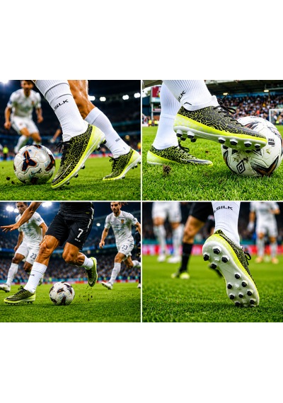 Futbol Kramponu 36-44 Numara Şık Tasarım, Dikkat Çeken Renk Seçenekleri Siyah - Beyaz - Sarı Futbol Kramponu 36-44 Numara Şık Tasarım, Dikkat Çeken Renk Seçenekleri Siyah - Beyaz - Sarı