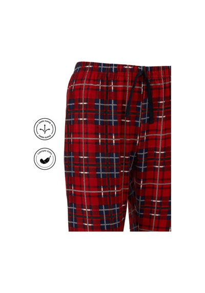 Elemge Kadın Kırmızı Pijama Altı Süet Kumaş Ekoseli Rahat Kalıp Kurdeleli Esnek Yumuşak Doku Cepsiz Kırmızı-lacivert Elemge Kadın Kırmızı Pijama Altı Süet Kumaş Ekoseli Rahat Kalıp Kurdeleli Esnek Yumuşak Doku Cepsiz Kırmızı-lacivert