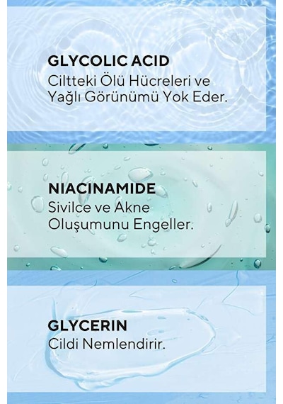 Yüz Toniği 200 Ml - Mayıs Papatyası Özlü, Glikolik Asit Aha & Niasinamid İçeren Arındırıcı Ve Aydınlatıcı Tonik, Tüm Cilt Tipleri İçin