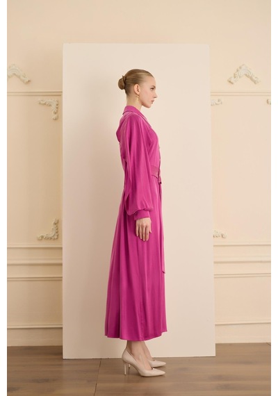 Senna Soleıl Dress Fuşya Fuşya