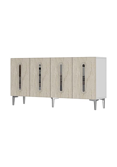 Ka1520bts Rany150 Konsol, Kahve Köşesi, Tv Sehpası Beyaz-traverten Kapak-sılver 150cm Beyaz-traverten-sılver Ka1520bts Rany150 Konsol, Kahve Köşesi, Tv Sehpası Beyaz-traverten Kapak-sılver 150cm Beyaz-traverten-sılver