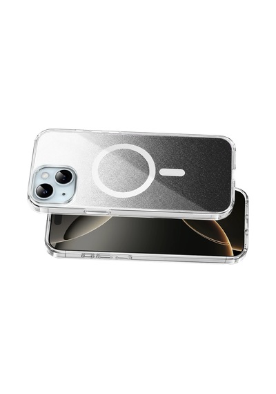 Onegif - 14 - Apple İphone 15 Sora Simli Magsafe Kapak - Glblseme - - Siyah Sıyah
