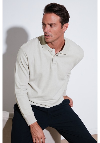 Buratti Erkek Sweat 5905739 Taş Taş