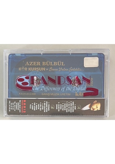 Azer Bülbül Kör Kurşun Kaset Jelatininde Sıfır Dönem Baskı
