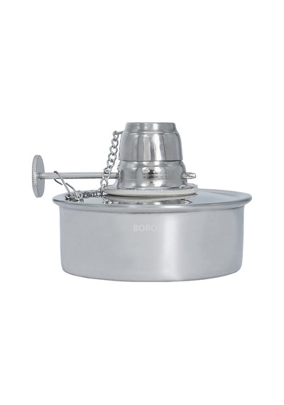 Borox Çelik Spirit Burner Alkol Lambası 150 ML