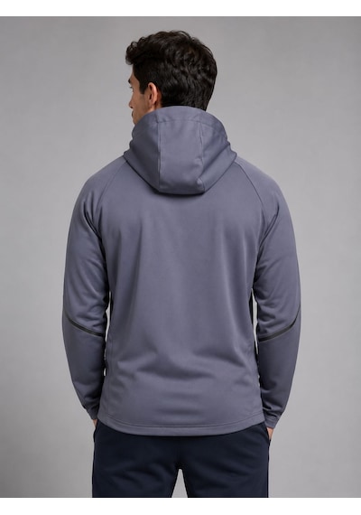 Umbro Potter Hooded Erkek Antrasit Fermuarlı Kapüşonlu Spor Sweatshirt - Fc0502