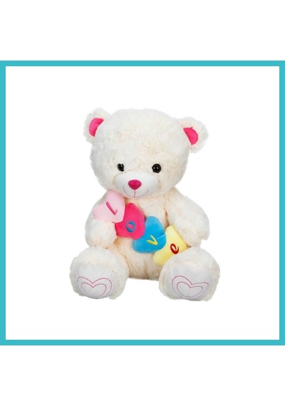 Bezos 1526 Kalpli Peluş Ayı 48 Cm -nessiworld Dfnbez
