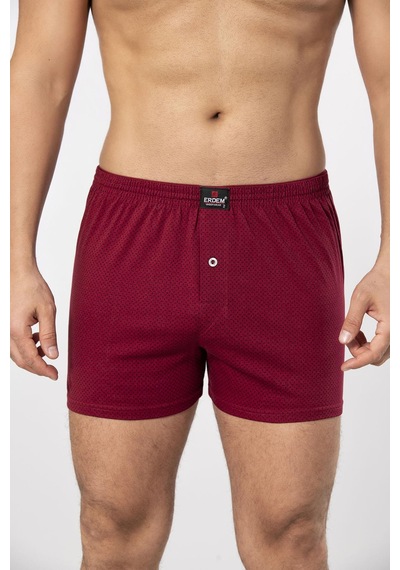 Erdem Desenli Penye Boxer 1400 DESENLİ