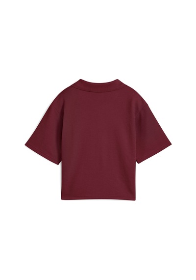 Puma Class Relaxed Polo Tee Kadın Yetişkin Polo T-shirt Bordo