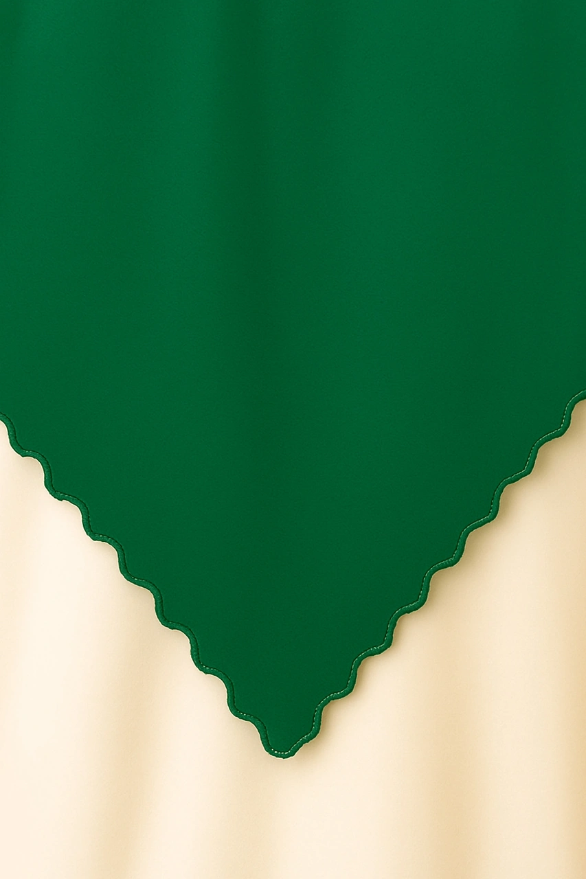 Mim Eşarp Enba Premium Jersey Sandy Şal - 75x190 Cm Zümrüt