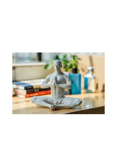 Yoga/meditasyon Yapan İskandinav Tarzı Biblo Heykel Figür Dekor Dekorasyon Hediyelik Denge Ve Huzur 8