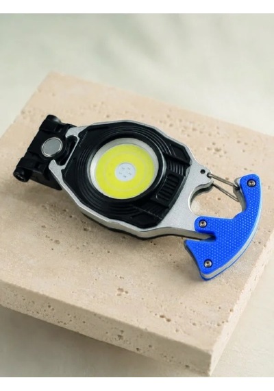 Lb Araç Kamp Outdoor Ve Tamir İşleri İçin Çok Amaçlı Cob Led Şarjlı Kurtarma Ve Çalışma Feneri