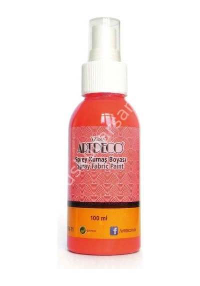 Artdeco Sprey Kumaş Boyası 100ml Scarlet