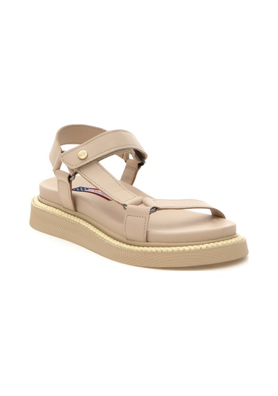 U.S. Polo Assn. Kadın Bej Sandalet 50306274-VR011