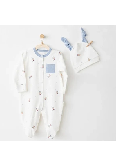 Andywawa Bebek Tulum Takım Ac26076 Ekru Ecru