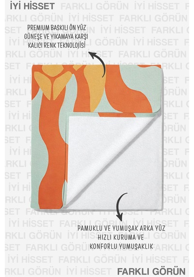 Deniz Kaplumbağası Tropikal Plaj Havlusu-marine Resort Turuncu Mercan Hızlı Kuruyan Mikrofiber Havlu Puslu Çayı