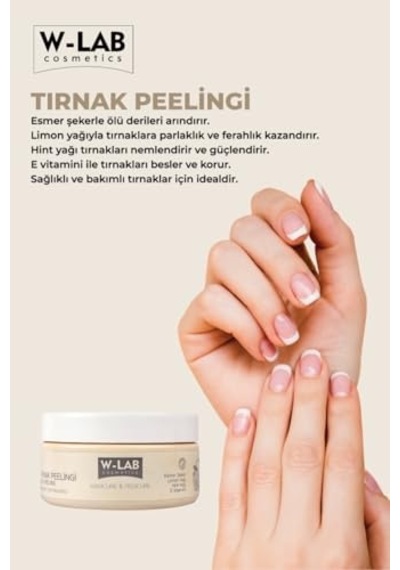 W-lab Cosmetics Manicure And Pedicure Nail Peeling Scrub 250 Ml