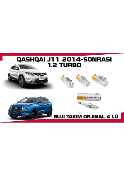 Qashqaı 1.2 Bujı Takım 4 Lü
