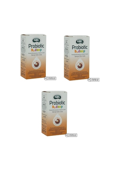 Nbl Probiotic D3 Drop Damla 7.5Ml 3 Adet