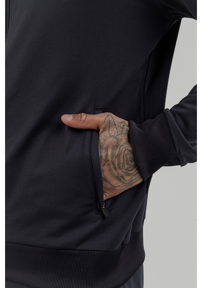Airlife Sportswear Tam Boy Fermuarlı Erkek Dik Yakalı Eşofman Takımı Lacivert