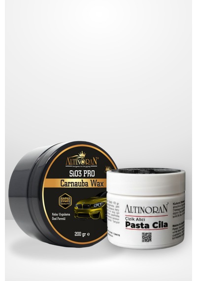 Çizik  Ve Seramik Wax Koruma Seti Pasta Cila 150gr + Sio3 Pro Wax 200gr