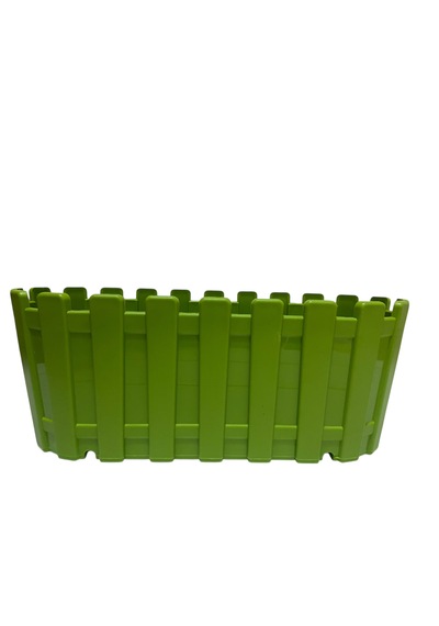 Saksı İç Ve Dış Mekana Ciceklik.uzunluk 26 Genişlik 10 Yukseklik 10.fıstık-yeşili.plastik 1
