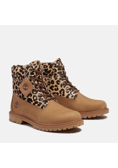 Timberland Premium 6 İnch Lace Up Kadın Bot-33851 Kahverengi