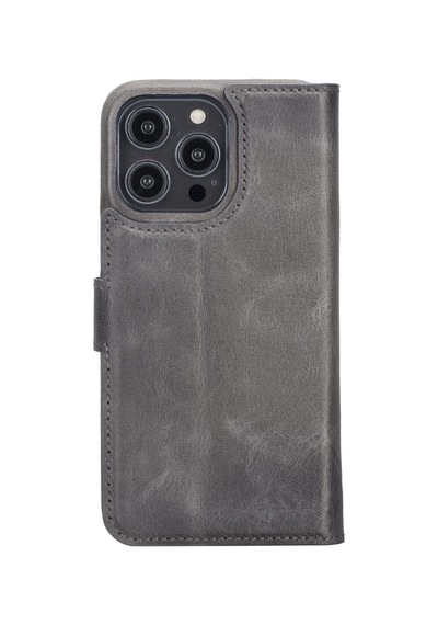 Bouletta Apple İphone 14 Pro Max Uyumlu Deri Kılıf Mw36 Tn18ef