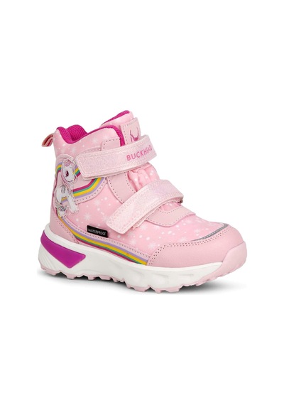 Buckhead Unicornie Buck3033-bh009 Işıklı Su Geçirmez Çocuk Botu - Pembe Pembe