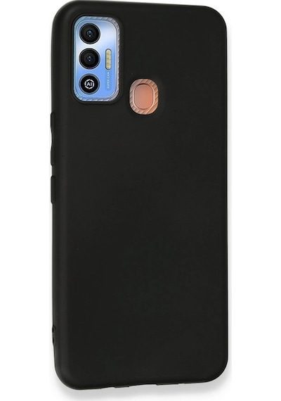 Cosmotex Newface Tecno Spark 7t Kılıf First Silikon - Siyah