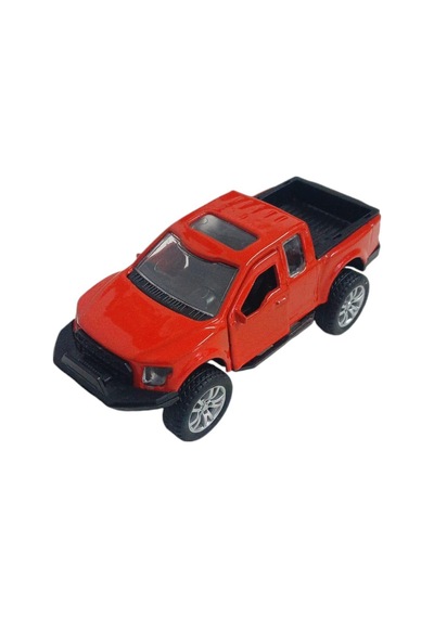 Çek Bırak Metal Arazi Aracı 13 Cm - Kırmızı Lisinya