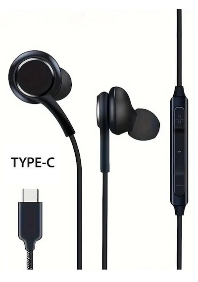 Samsung Galaxy S20 Uyumlu Note 10+ Plus Type C Mikrofonlu Kulaklık