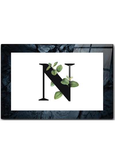 Decorita Cam Kesme Tahtası - Cam Kesme Tablası Harfli Tasarım N 20 CM x 30 CM