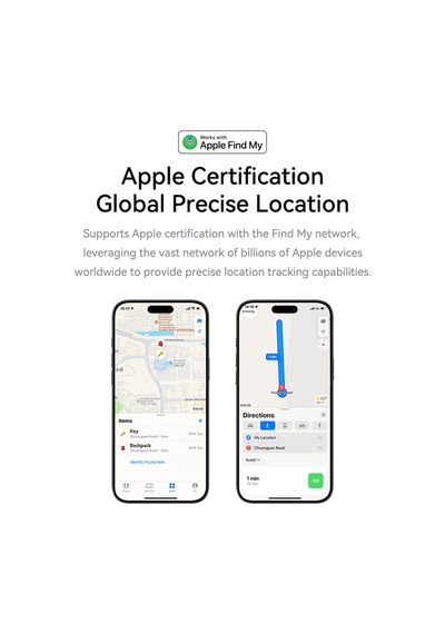 Airtag Akıllı Apple Uyumlu Mfı Sertifikalı - Beyaz