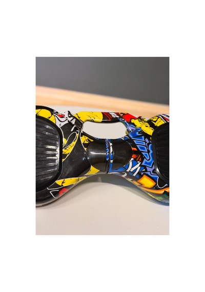 Hoverboard 6.5 İnç Led Işıklı Taşıma Kollu 36v 5.2ah Elektrikli Kaykay Sarı
