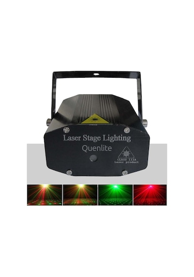 Quenlite QD-30 Rgb Renkli Sahne Lazer Işık Sistemi 