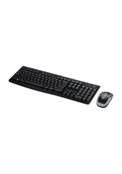 Logitech Mk270 Kablosuz Klavye Set Mm Q Tr Siyah Optik