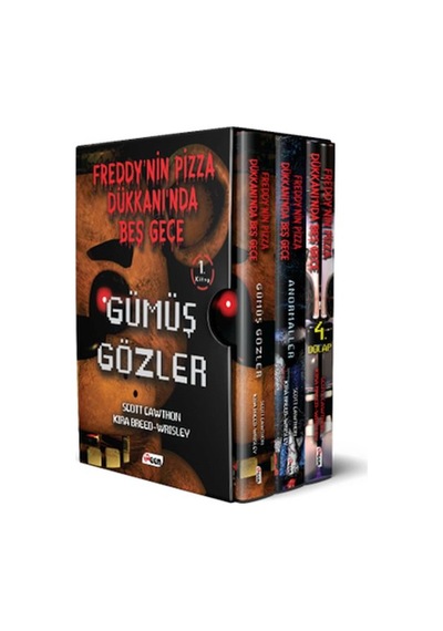Freddy'nin Pizza Dükkanı'nda Beş Gece Serisi Seti - 3 Kitap Takım