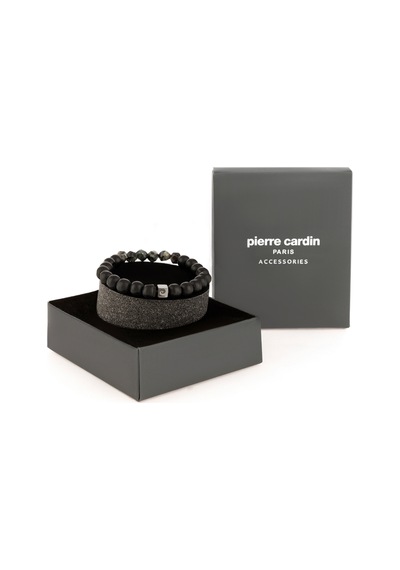 Pierre Cardin Erkek Siyah Bileklik 50325602-001 Siyah