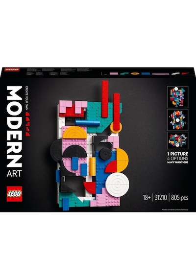 LEGO Art Modern Sanat 31210 - Yetişkinler İçin Model Yapım Seti 805 Parça