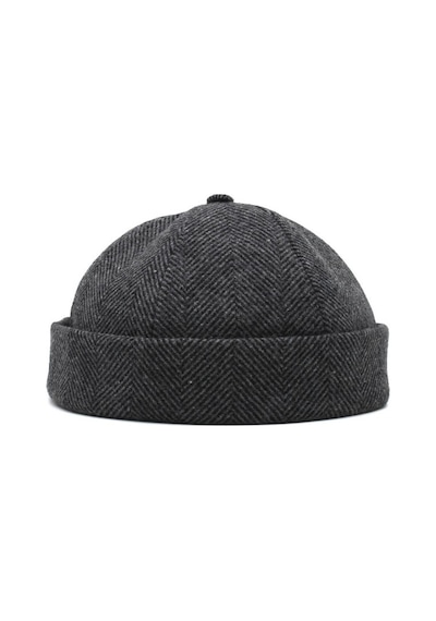 Takı Dükkanı Kışlık Yünlü Retro Docker Cap Takke Leon Bere Unisex Şapka cp236