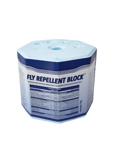 Fly Repellent Block 5 kg 4 adet