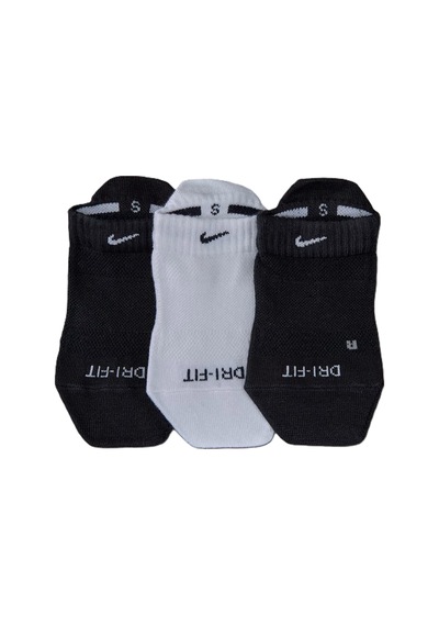 Nike Dri Fit Everyday Non Cushioned 3 Pack Spor Çorap 3 Lü Siyah Beyaz Beyaz - Siyah