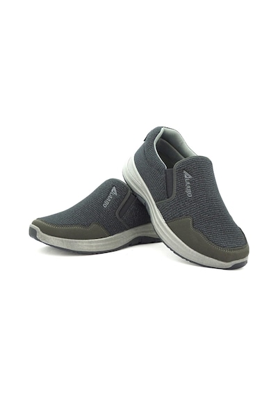 Letao Alba Erkek Siyah Kolay Giyim Bağsız Rahat Sneaker Günlük Ayakkabı Füme