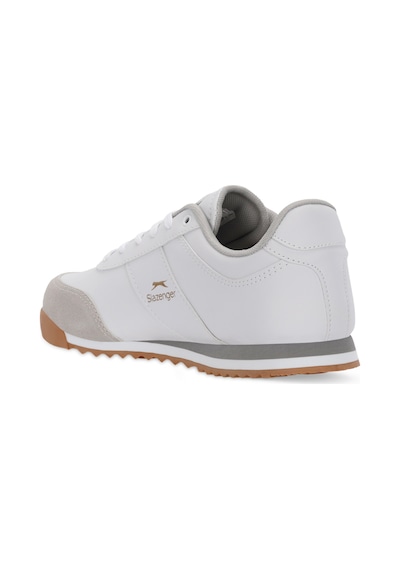 Slazenger Protect I Erkek Beyaz / Altın Günlük Spor Ayakkabısı Beyaz / Altın