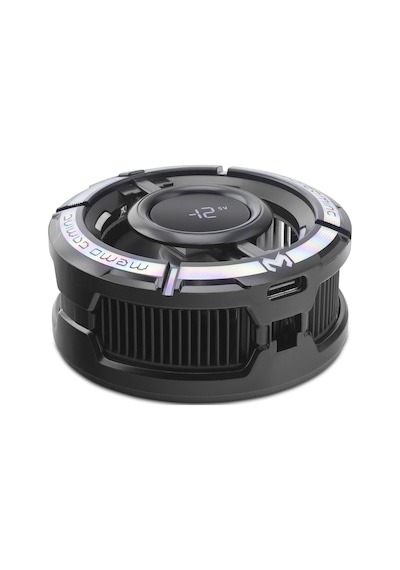 Hadron Cx15 Manyetik Telefon Soğutucu Fan 15w Rgb Dijital Ekranlı Siyah